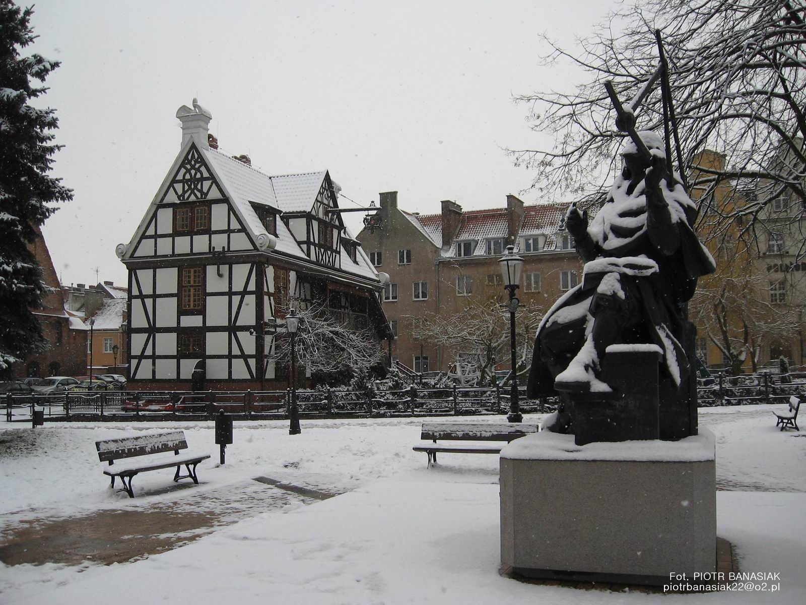 Gdansk - Pomnik Jana Heweliusza